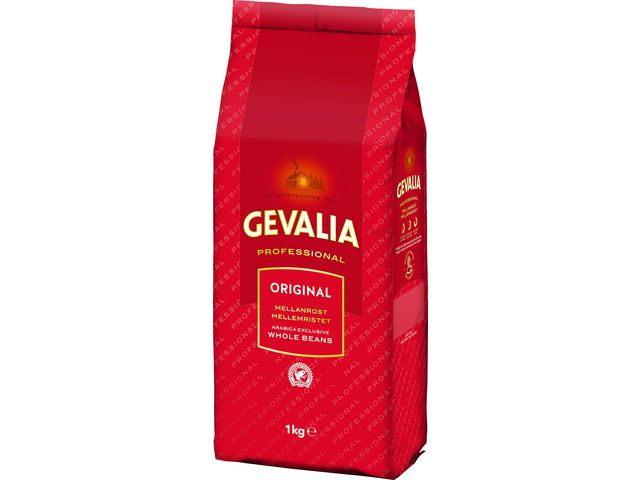 Kaffe GEVALIA Pro Hela bönor 1000g 8/krt