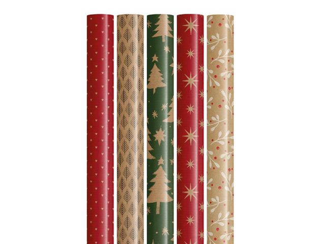 Julpapper 70cmx2m Konsument Kraft