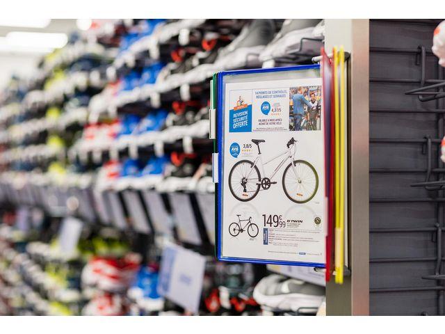Tarifold Magnetisk Väggdisplay A4 10 Ramar Sorterade Färger