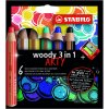 STABILO ARTY Woody Med Pennvssare 6 Pack