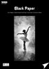 Svart papper FSC 30 blad