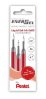 Refill PENTEL EnerGel needle r�d 3/fp