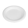 Papperstallrik PFAS-fri Bagasse 18 cm 50/fp