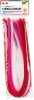 Piprensare 50 x 0,8 cm Flerfrgade Rosa 10st