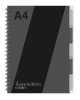 Ant.block A4 70g 120 blad med 5 avdelar