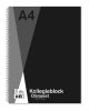 Kollegieblock SOL A4 70g 70 blad olinj.