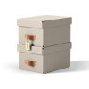 Frvaringslda Leitz Puro 7L beige 2/fp