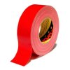 Textiltejp plastbelagd 50m x 25mm rd