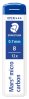 Reservstift STAEDTLER 0,7mm B 12/FP