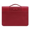 Microfiber A4 ZIP Handt. Red