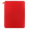 Metropol A4 Zip Folio Red
