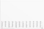 Kalender Skrivunderl�gg Elegant 2027