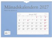 V�ggkalender M�nadskalendern 2027