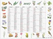 V�ggkalender Stora Naturalmanackan 2027