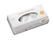 Vinylhandskar Worksafe, puderfri, klar, 100st/fp S