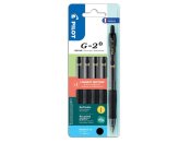 Gelpenna PILOT G-2 0,7 svart 4/fp