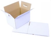 Snabblda 310x220x316mm, 1-lag, Vit