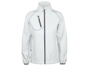 Softshelljacka dam Projob 2423 vit 2XL