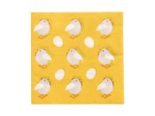 Servett Chickens 3-lags 33x33cm 20/fp