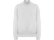 Sweater zip PF ulan unisex vit 2XL