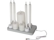 Ljus STAR T LED Flamme laddstation mix