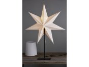 Lampa Frozen stjrna/skrm 76x55cm vit