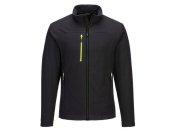 Fleecetrja text zip PW EV480 svart 2XL