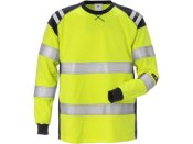 T-Shirt Flam Kl 3 Gul/Marin 2XL