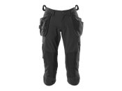 Piratbyxor med hngfickor svart C44