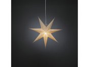 Pappersstjrna Prick 60cm vit