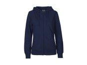 Hoodie zip NEUTRAL O83301 dam navy 2XL