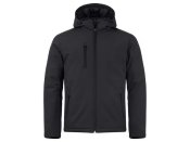 Softshelljacka Padded CLIQUE svart 4XL