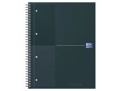 Kollegieblock Oxford Int.A4+ linj. svart