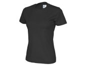 T-shirt COTTOVER dam GOTS svart 3XL