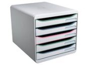 Blankettbox Bigbox Autentik 4ld. vit