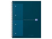 Kollegieblock Oxford Int.A4+ rut. ljbl�