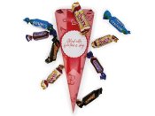 Godis Alla Hjrtans strut inslaget 80g