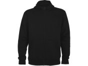 Hoodie zip ROLY Montblanc uni svart 2XL