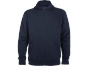 Hoodie zip ROLY Montblanc uni marin 2XL