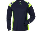 T-shirt Flam FRISTAD 7098 marin dam S