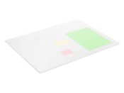 Skrivunderlgg DURABLE PP 65x50cm transp