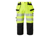 Hantverksbyxa 3/4 stretch varsel kl2 C44