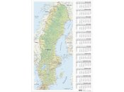 Vggblad Sverigekarta 2026