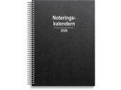 Noteringskalendern 2026 svart