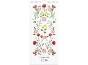 Vggkalender Lilla Blomsterkalender 2026
