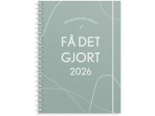 Kalender F det gjort 2026 grn