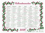 Vggkalender Lilla Hallonalmanackan 2026