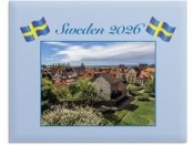 Vggkalender Sweden med kuvert 2026