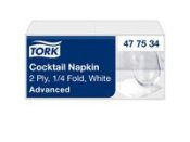 Servett TORK Cocktail vit 2-lag 200/fp