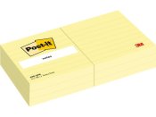 Notes POST-IT linjerat 76x76mm gul